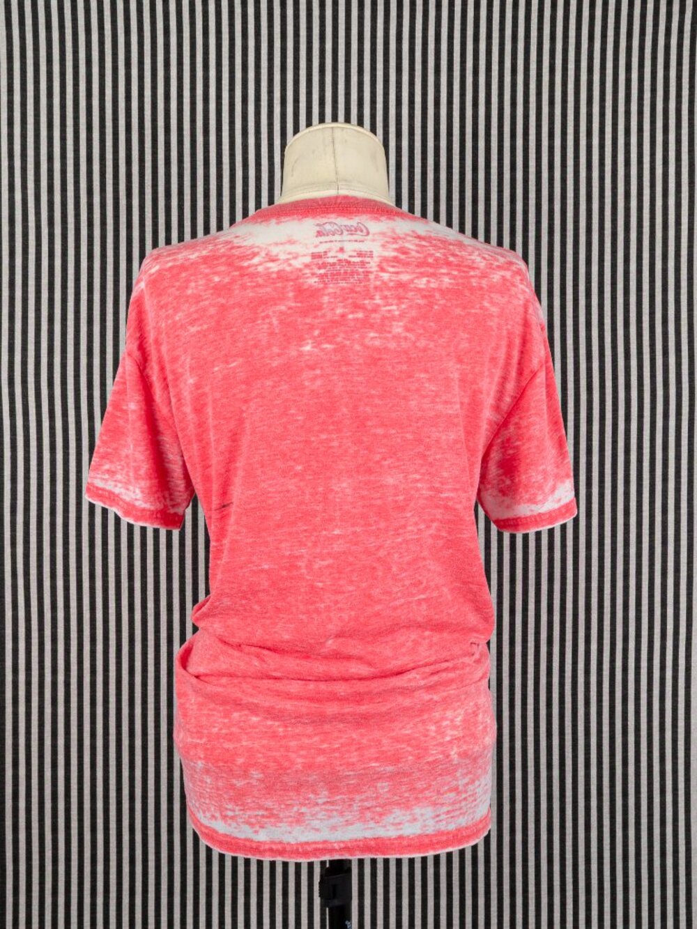 i heart coke burnout graphic tee coca cola pink red retro tshirt size M - Picture 2 of 6